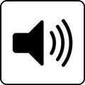 Lyssningsfunktion symbol