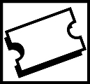 Biljettförsäljnin symbol